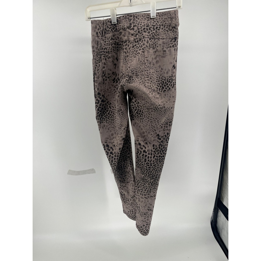 Gigi Moda Made in Italy Leopard Print Pant Women's Size Small 28x28 - Picture 3 of 10